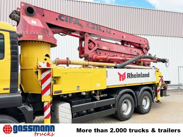 MAN TGS 33.440 6X4 BB, Betonpumpe CIFA K31L XZ, 31m - Autobomba de betão: foto 2 MAN TGS 33.440 6X4 BB, Betonpumpe CIFA K31L XZ, 31m - Autobomba de betão: foto 2