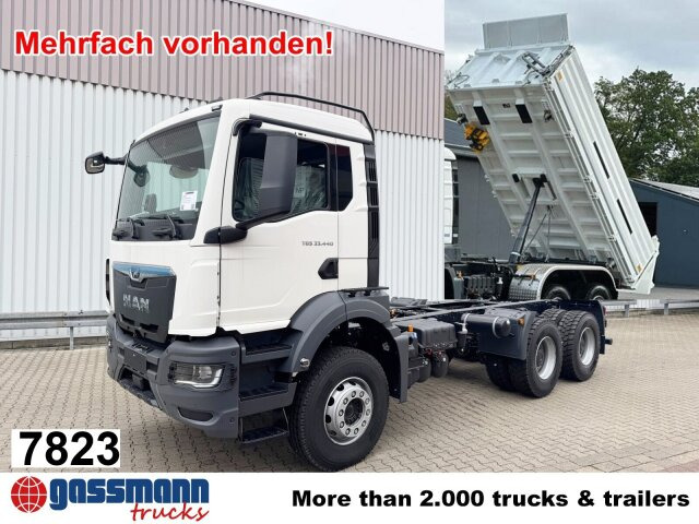 MAN TGS 33.440 6x4 BB, Alu-Bordwände, mehrfach - Caminhão basculante: foto 1 MAN TGS 33.440 6x4 BB, Alu-Bordwände, mehrfach - Caminhão basculante: foto 1