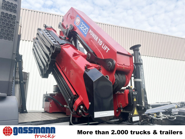 MAN TGS 35.480 8X4 BL, Intarder, Kran HMF 3220-K6, - Caminhão polibenne, Caminhão grua: foto 3 MAN TGS 35.480 8X4 BL, Intarder, Kran HMF 3220-K6, - Caminhão polibenne, Caminhão grua: foto 3