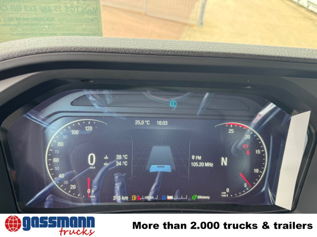 MAN TGS 35.480 8x8 BB CH, Hohe Bauart, Nebenantrieb - Caminhão polibenne: foto 4 MAN TGS 35.480 8x8 BB CH, Hohe Bauart, Nebenantrieb - Caminhão polibenne: foto 4