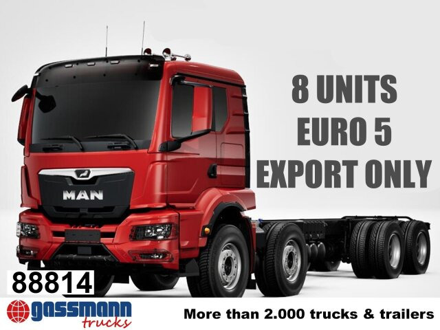 MAN TGS 41.480 8x4 BB CH, MEHRFACH VORHANDEN! - Caminhão chassi: foto 1 MAN TGS 41.480 8x4 BB CH, MEHRFACH VORHANDEN! - Caminhão chassi: foto 1