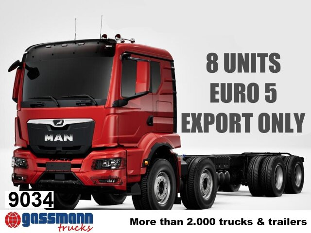 MAN TGS 41.480 8x4 BB CH, MEHRFACH VORHANDEN! - Caminhão chassi: foto 1 MAN TGS 41.480 8x4 BB CH, MEHRFACH VORHANDEN! - Caminhão chassi: foto 1