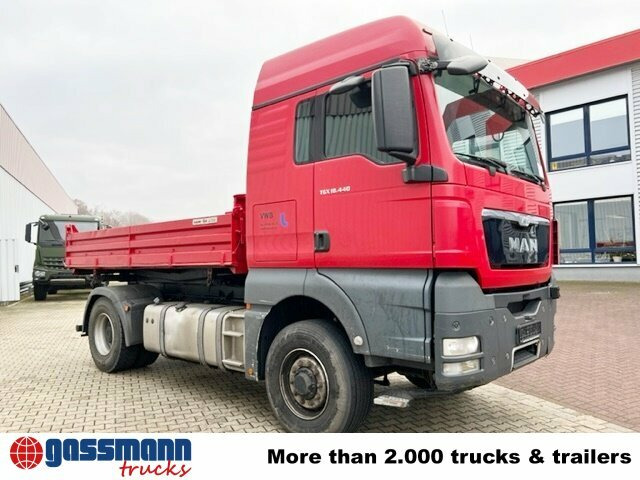 Caminhão basculante MAN TGX 18.440 4x4H BL, HydroDrive, SZM/Kipper: foto 9