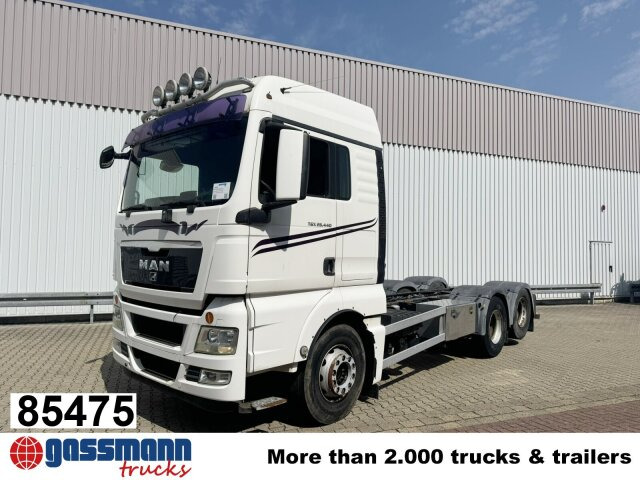 MAN TGX 28.440 6X2-2 BL, Liftachse, Motorabtrieb - Caminhão chassi: foto 1 MAN TGX 28.440 6X2-2 BL, Liftachse, Motorabtrieb - Caminhão chassi: foto 1