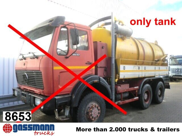 MORO SPA Saugaufbau ca. 14m³, Kippbar - Caminhão tanque: foto 1 MORO SPA Saugaufbau ca. 14m³, Kippbar - Caminhão tanque: foto 1