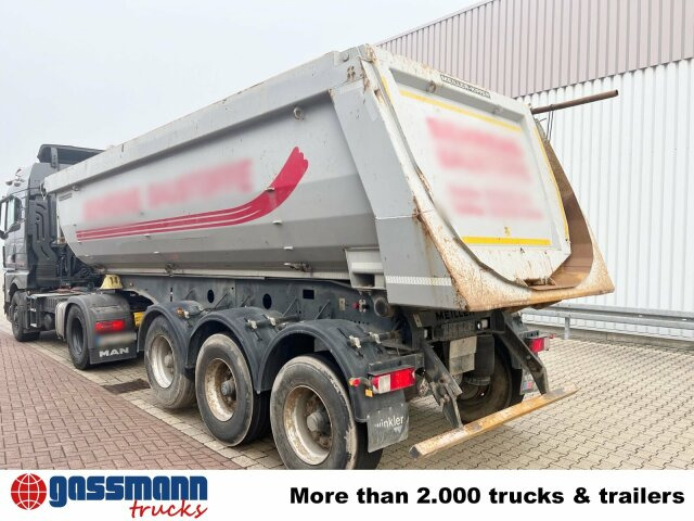 Meiller MHPS 12/27, Stahlmulde ca. 26m³, Liftachse - Semireboque basculante: foto 5 Meiller MHPS 12/27, Stahlmulde ca. 26m³, Liftachse - Semireboque basculante: foto 5