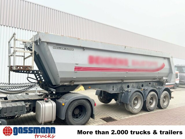 Meiller MHPS 12/27, Stahlmulde ca. 26m³, Liftachse - Semireboque basculante: foto 3 Meiller MHPS 12/27, Stahlmulde ca. 26m³, Liftachse - Semireboque basculante: foto 3