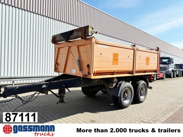 Meiller Meiller MZDA 18/2, geteilte Alu-Bordwände, ca. - Reboque basculante: foto 1 Meiller Meiller MZDA 18/2, geteilte Alu-Bordwände, ca. - Reboque basculante: foto 1