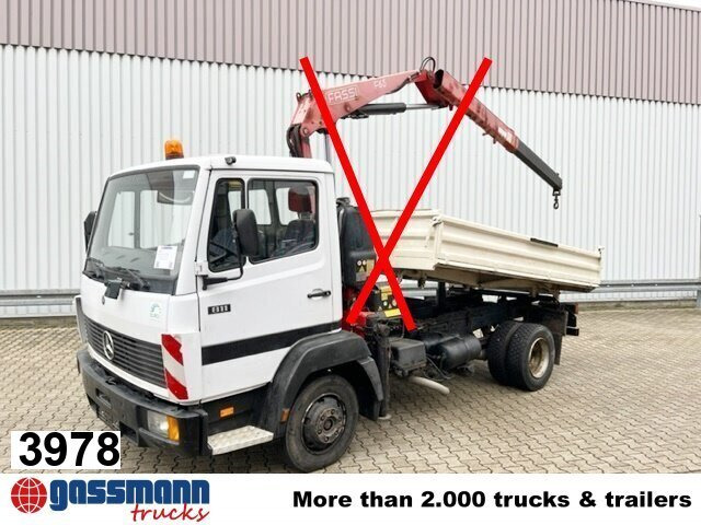 Mercedes-Benz 811 K 4x2 - Caminhão basculante: foto 1 Mercedes-Benz 811 K 4x2 - Caminhão basculante: foto 1