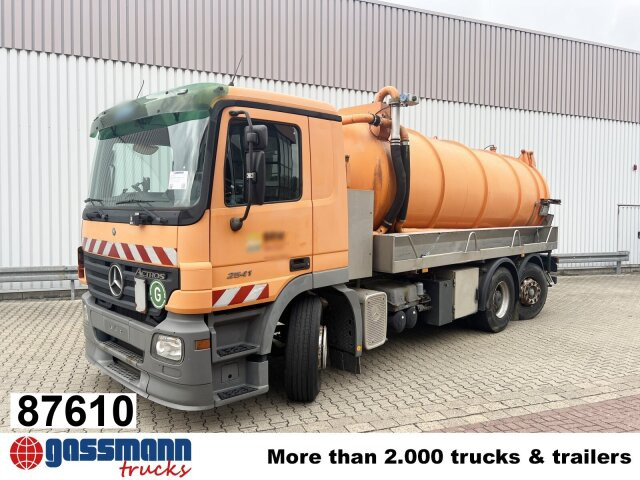 Mercedes-Benz Actros 2541 L 6x2, Lenkachse, Küller Saug- und - Varredora urbana: foto 1 Mercedes-Benz Actros 2541 L 6x2, Lenkachse, Küller Saug- und - Varredora urbana: foto 1