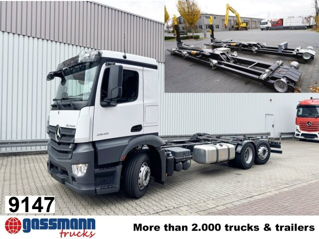 Mercedes-Benz Actros 2548 L 6x2, Retarder, Lenk-/Liftachse - Caminhão polibenne: foto 1 Mercedes-Benz Actros 2548 L 6x2, Retarder, Lenk-/Liftachse - Caminhão polibenne: foto 1