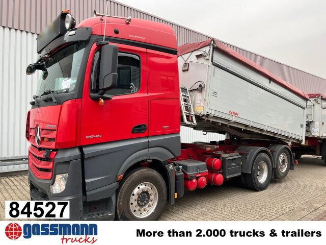 Mercedes-Benz Actros 2548 L 6x2, Retarder, Liftachse, - Caminhão basculante: foto 1 Mercedes-Benz Actros 2548 L 6x2, Retarder, Liftachse, - Caminhão basculante: foto 1