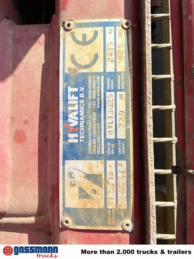 Mercedes-Benz Actros 2551 L 6x2/46, Retarder, Liftachse, - Caminhão polibenne: foto 4 Mercedes-Benz Actros 2551 L 6x2/46, Retarder, Liftachse, - Caminhão polibenne: foto 4