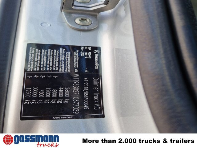 Caminhão polibenne nuevo Mercedes-Benz Actros 2553 LL 6x2/46, Retarder, Liftachse,: foto 6