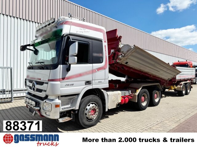 Mercedes-Benz Actros 2648 LK 6x4, Retarder, Bordmatik, - Caminhão basculante: foto 1 Mercedes-Benz Actros 2648 LK 6x4, Retarder, Bordmatik, - Caminhão basculante: foto 1