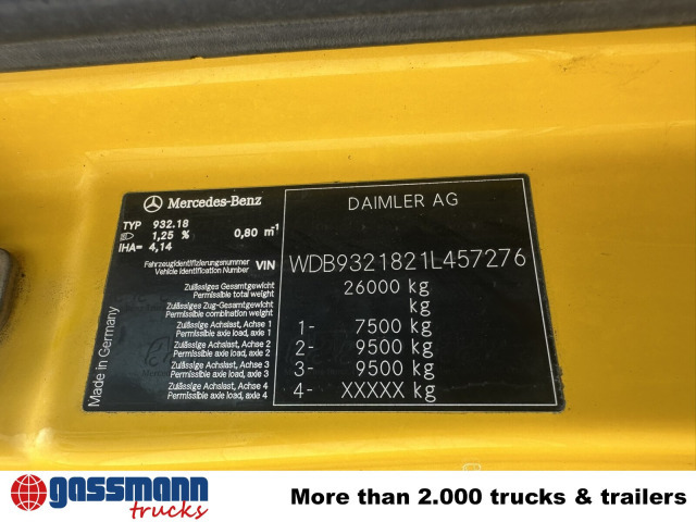 Mercedes-Benz Actros 3348 AK 6x6, Bordmatik links - Caminhão basculante: foto 4 Mercedes-Benz Actros 3348 AK 6x6, Bordmatik links - Caminhão basculante: foto 4