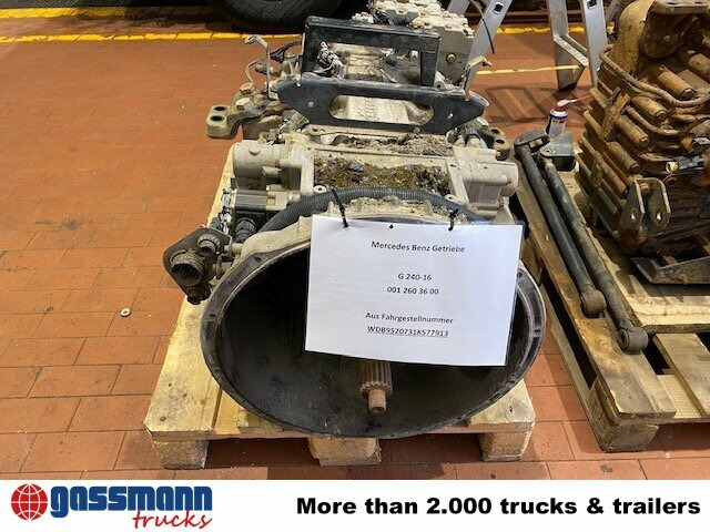 Mercedes-Benz Actros Schaltgetriebe G 240-16 mit Retarder - Caixa de câmbio de Caminhão: foto 2 Mercedes-Benz Actros Schaltgetriebe G 240-16 mit Retarder - Caixa de câmbio de Caminhão: foto 2