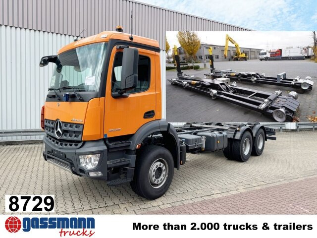 Mercedes-Benz Arocs 2633 6x4, 2x Nebenantrieb - Caminhão chassi: foto 1 Mercedes-Benz Arocs 2633 6x4, 2x Nebenantrieb - Caminhão chassi: foto 1