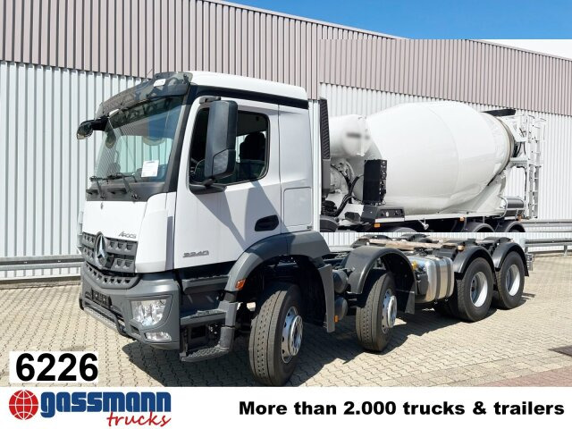Mercedes-Benz Arocs 3240 8x4, 9/10m³ Mischer - Caminhão betoneira: foto 1 Mercedes-Benz Arocs 3240 8x4, 9/10m³ Mischer - Caminhão betoneira: foto 1
