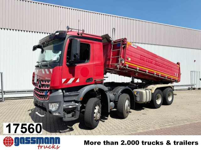 Mercedes-Benz Arocs 3243 K 8x4/4, Alu-Bordwände - Caminhão basculante: foto 1 Mercedes-Benz Arocs 3243 K 8x4/4, Alu-Bordwände - Caminhão basculante: foto 1