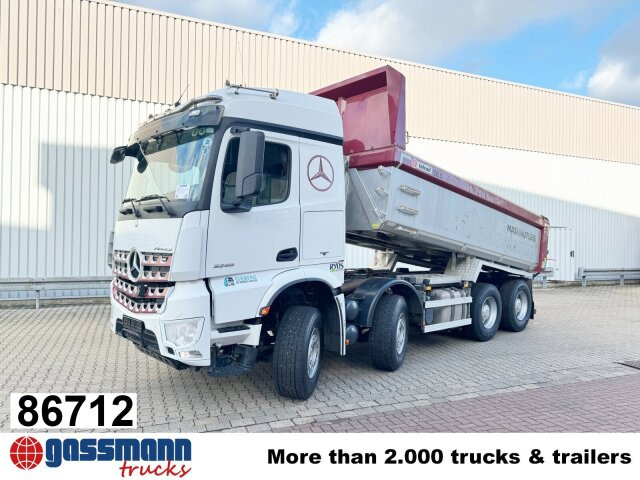 Mercedes-Benz Arocs 3258 LK 8x4/4, Retarder, Stahlmulde ca. - Dumper: foto 1 Mercedes-Benz Arocs 3258 LK 8x4/4, Retarder, Stahlmulde ca. - Dumper: foto 1