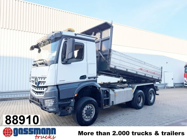 Mercedes-Benz Arocs 3351 AK 6x6, Retarder, Grounder, - Caminhão basculante: foto 1 Mercedes-Benz Arocs 3351 AK 6x6, Retarder, Grounder, - Caminhão basculante: foto 1