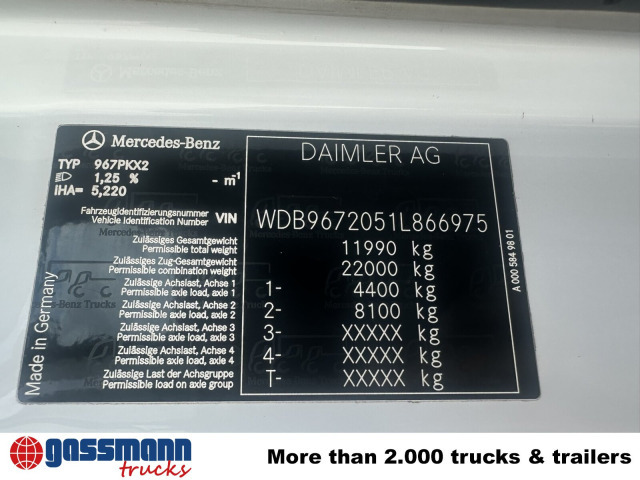Mercedes-Benz Atego 1223 K 4x2, AHK-Öl - Caminhão basculante: foto 4 Mercedes-Benz Atego 1223 K 4x2, AHK-Öl - Caminhão basculante: foto 4