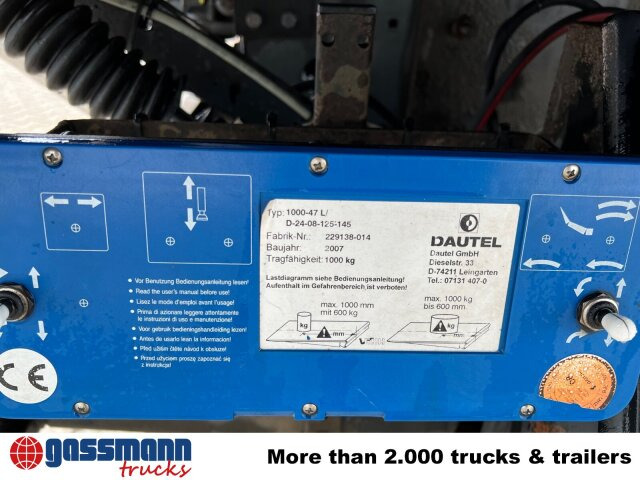 Mercedes-Benz Atego 1224 L, Möbelkoffer, Dautel LBW, 42 cbm - Caminhão furgão: foto 2 Mercedes-Benz Atego 1224 L, Möbelkoffer, Dautel LBW, 42 cbm - Caminhão furgão: foto 2