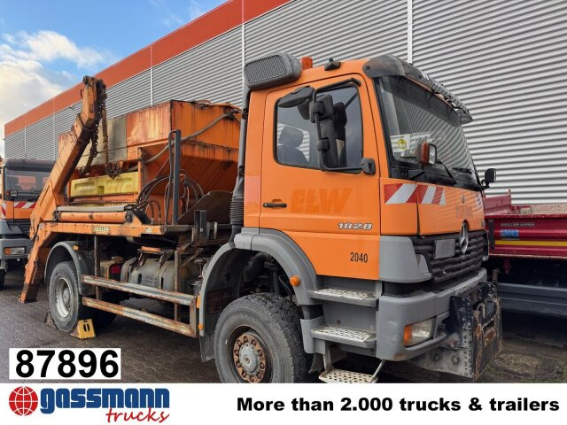 Mercedes-Benz Atego 1828 4x4, Tele-Absetzer, - Caminhão multibenne: foto 1 Mercedes-Benz Atego 1828 4x4, Tele-Absetzer, - Caminhão multibenne: foto 1