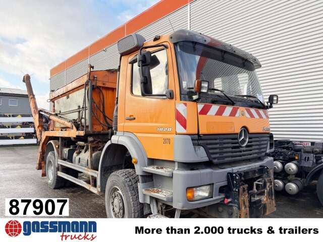Mercedes-Benz Atego 1828 4x4, Tele-Absetzer, - Caminhão multibenne: foto 1 Mercedes-Benz Atego 1828 4x4, Tele-Absetzer, - Caminhão multibenne: foto 1