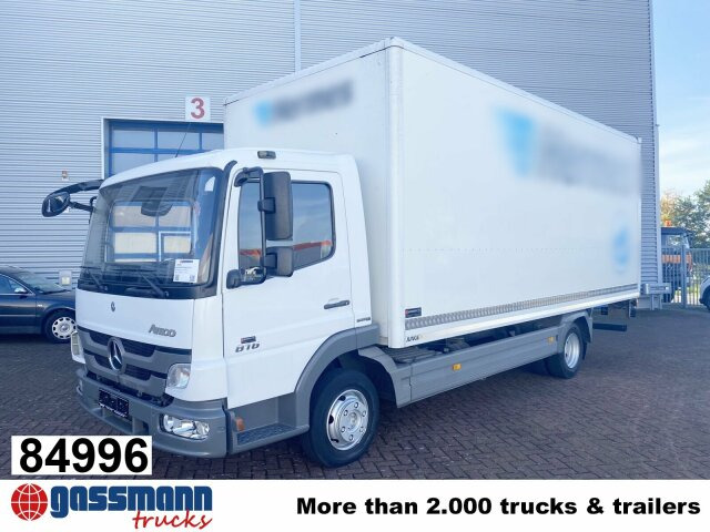 Mercedes-Benz Atego 816 4x2 mit Sörensen LBW - Caminhão furgão: foto 1 Mercedes-Benz Atego 816 4x2 mit Sörensen LBW - Caminhão furgão: foto 1