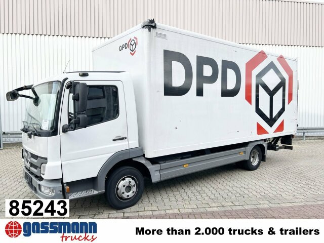 Mercedes-Benz Atego 816 L 4x2 mit LBW, 4x Vorhanden! - Caminhão furgão: foto 1 Mercedes-Benz Atego 816 L 4x2 mit LBW, 4x Vorhanden! - Caminhão furgão: foto 1