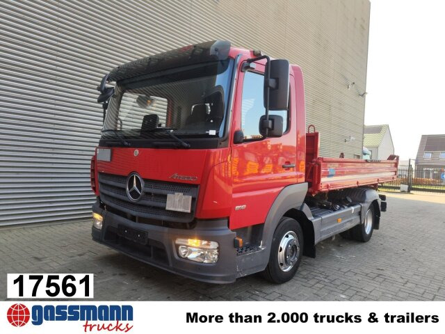 Mercedes-Benz Atego 818 K 4x2, Meiller-Kipper, 2 x AHK - Caminhão basculante: foto 1 Mercedes-Benz Atego 818 K 4x2, Meiller-Kipper, 2 x AHK - Caminhão basculante: foto 1