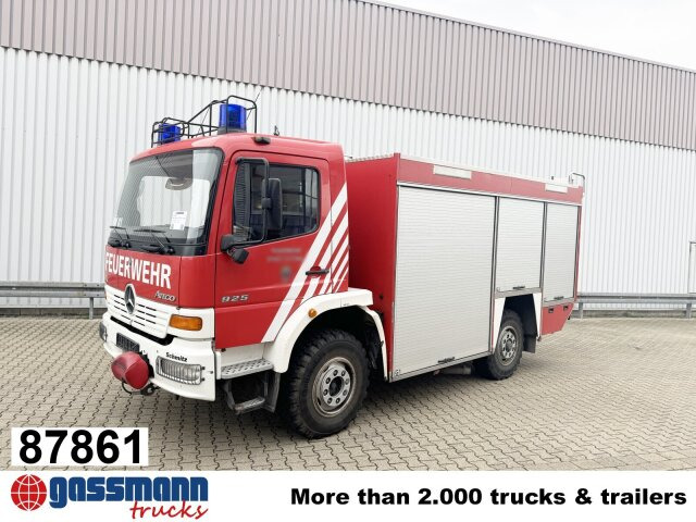 Mercedes-Benz Atego 925 4x4, Seilwinde, Einzelbereifung, - Carro de bombeiro: foto 1 Mercedes-Benz Atego 925 4x4, Seilwinde, Einzelbereifung, - Carro de bombeiro: foto 1