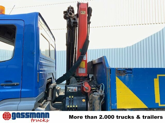 Mercedes-Benz Axor 1828 L 4x2 mit Kran Palfinger PK 9501, Funk - Camião de caixa aberta/ Plataforma, Caminhão grua: foto 3 Mercedes-Benz Axor 1828 L 4x2 mit Kran Palfinger PK 9501, Funk - Camião de caixa aberta/ Plataforma, Caminhão grua: foto 3