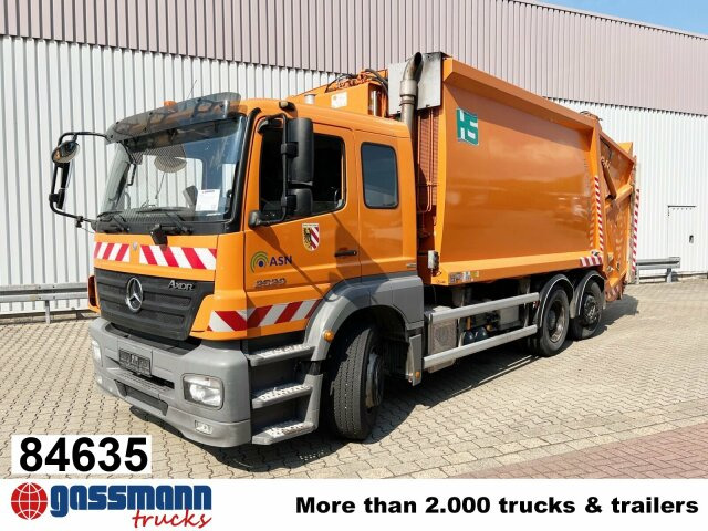 Mercedes-Benz Axor 2529 L 6x2, Lenkachse, HN-Cityloader, - Caminhão de lixo: foto 1 Mercedes-Benz Axor 2529 L 6x2, Lenkachse, HN-Cityloader, - Caminhão de lixo: foto 1