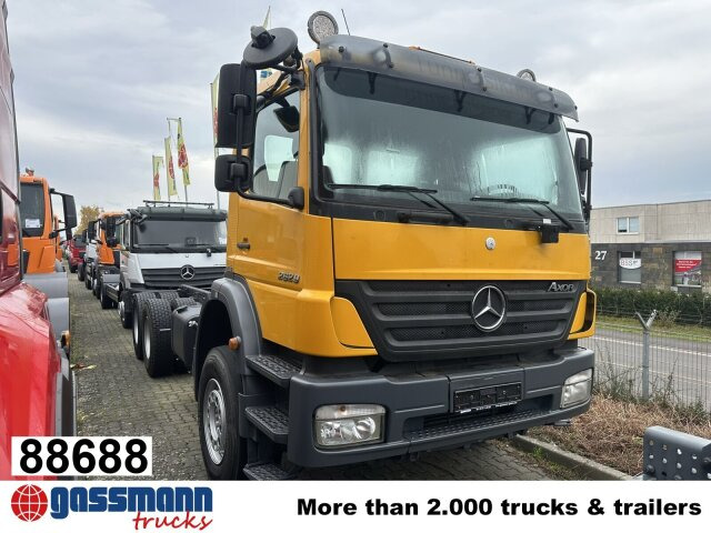 Mercedes-Benz Axor 2629 K 6x4, PTO, Steel, Manual, 6-Zylinder - Caminhão chassi: foto 1 Mercedes-Benz Axor 2629 K 6x4, PTO, Steel, Manual, 6-Zylinder - Caminhão chassi: foto 1