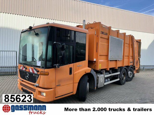 Mercedes-Benz Econic 2633 L 6x2/4 NLA, Lenkachse, Zöller - Caminhão de lixo: foto 1 Mercedes-Benz Econic 2633 L 6x2/4 NLA, Lenkachse, Zöller - Caminhão de lixo: foto 1