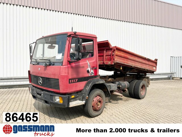 Mercedes-Benz LK 1117 K 4x2, 6-Zylinder Motor, 2x AHK - Caminhão basculante: foto 1 Mercedes-Benz LK 1117 K 4x2, 6-Zylinder Motor, 2x AHK - Caminhão basculante: foto 1