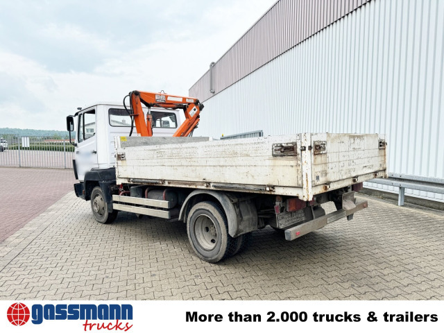 Camião de caixa aberta/ Plataforma, Caminhão grua Mercedes-Benz LK 814 4x2, 6-Zylinder, Kran Tirre Euro 35: foto 13 Camião de caixa aberta/ Plataforma, Caminhão grua Mercedes-Benz LK 814 4x2, 6-Zylinder, Kran Tirre Euro 35: foto 13