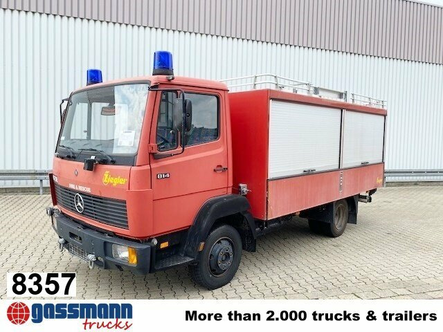 Mercedes-Benz LK 814 F 4x2, Ziegler RW1, 6-Zylinder Motor - Caminhão furgão: foto 1 Mercedes-Benz LK 814 F 4x2, Ziegler RW1, 6-Zylinder Motor - Caminhão furgão: foto 1