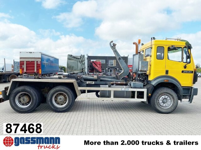 Mercedes-Benz SK II 2631 6x4, Winterdienstausstattung - Caminhão polibenne: foto 1 Mercedes-Benz SK II 2631 6x4, Winterdienstausstattung - Caminhão polibenne: foto 1