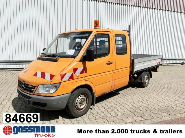 Mercedes-Benz Sprinter 308 4x2 Doka - Furgão caixa aberta, Carrinha cabine dupla: foto 1 Mercedes-Benz Sprinter 308 4x2 Doka - Furgão caixa aberta, Carrinha cabine dupla: foto 1