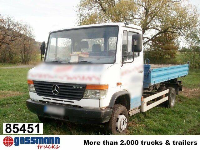 Mercedes-Benz Vario 612 DK 4x2, Kipper-Meiller - Furgão basculante: foto 1 Mercedes-Benz Vario 612 DK 4x2, Kipper-Meiller - Furgão basculante: foto 1