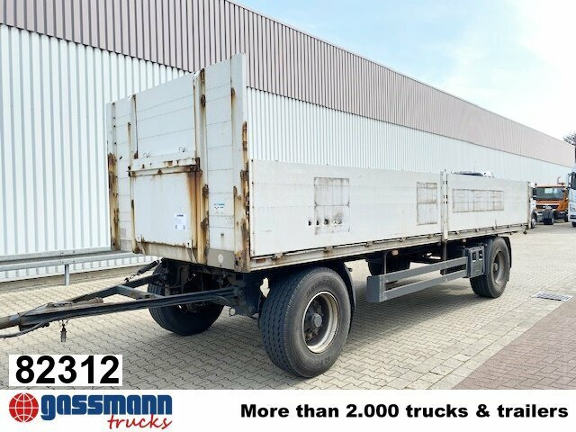 Meusburger MPA-2, Stapleraufnahme - Reboque plataforma/ Caixa aberta: foto 1 Meusburger MPA-2, Stapleraufnahme - Reboque plataforma/ Caixa aberta: foto 1