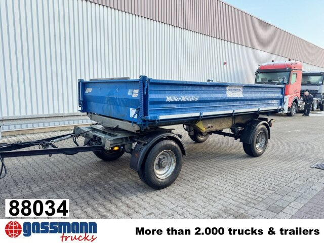 Müller-Mitteltal DHK 12.6, verzinkt! - Reboque basculante: foto 1 Müller-Mitteltal DHK 12.6, verzinkt! - Reboque basculante: foto 1