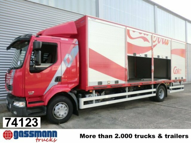 Renault Midlum 220 DXi 4x2Getränkekoffer TÜV:2019 - Caminhão transporte de bebidas: foto 1 Renault Midlum 220 DXi 4x2Getränkekoffer TÜV:2019 - Caminhão transporte de bebidas: foto 1
