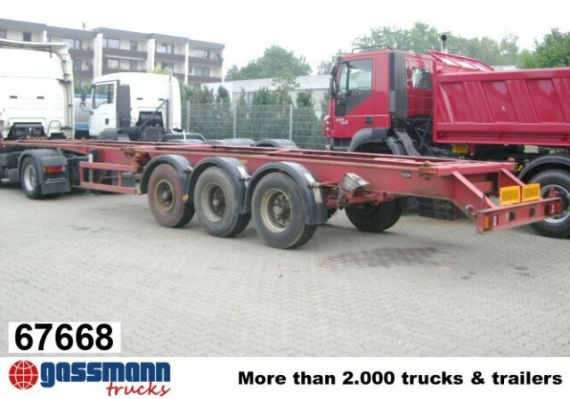 SAnh Container Chassis - Semireboque transportador de contêineres/ Caixa móvel: foto 1 SAnh Container Chassis - Semireboque transportador de contêineres/ Caixa móvel: foto 1