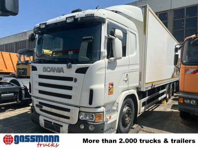 Caminhão furgão Scania G420 6x2, Liftachse, Hiab LBW, Motor defekt!: foto 8