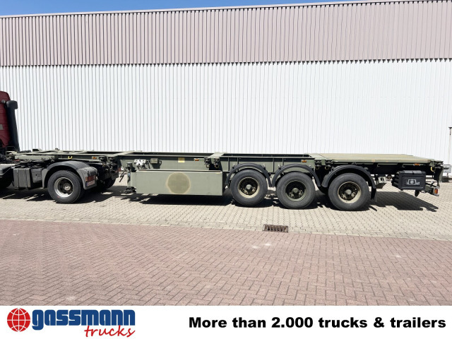 Schmitz Cargobull SCF 24 Containerchassis, 2x20/20/30/40ft, - Semireboque transportador de contêineres/ Caixa móvel: foto 4 Schmitz Cargobull SCF 24 Containerchassis, 2x20/20/30/40ft, - Semireboque transportador de contêineres/ Caixa móvel: foto 4